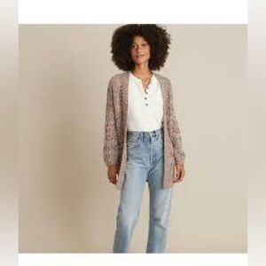 DAVI & DANI NWOTCream Chunky Knit Cardigan Sweater
